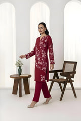 Feathers Unstitched Winter Arrivals Collection'2026-CRYONE-FT552