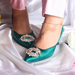On Your Feets Heels-Christina Slingback Heeled