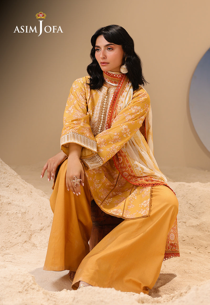 Rhapsody By Asim Jofa Unstitched 3 Piece Summer Collection'2025 Ajubu-22