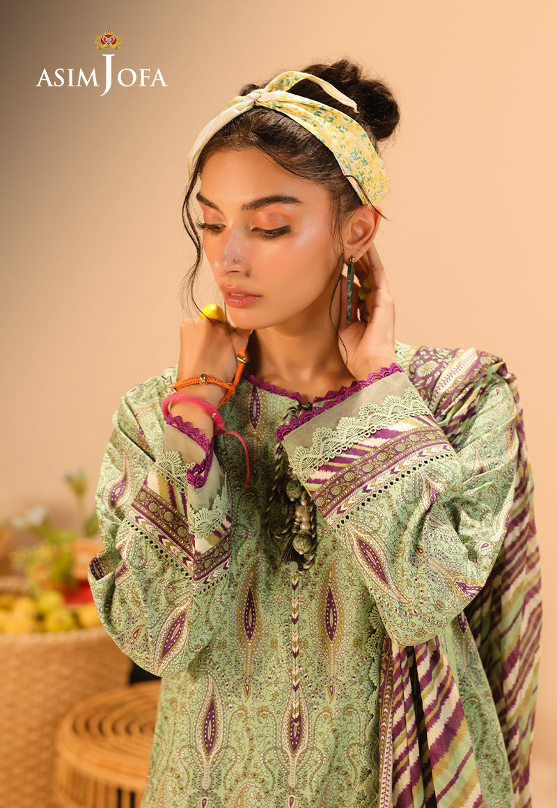 Rhapsody By Asim Jofa Unstitched 3 Piece Summer Collection'2025 Ajubu-31