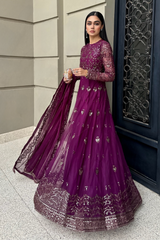 Esra Stitched 3 Piece Luxury Formals Collection-Noble Flair - EMS-24-02