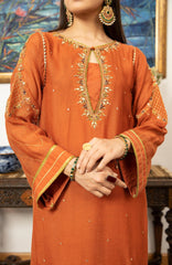 Joy Pret By Zaaviay Stitched Zoranj (Kurti Only)