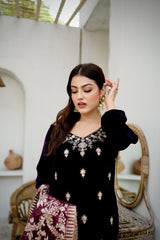 Velvet By Mannat Clothing Stitched Collection-Shagan-Eyeina Shahzad