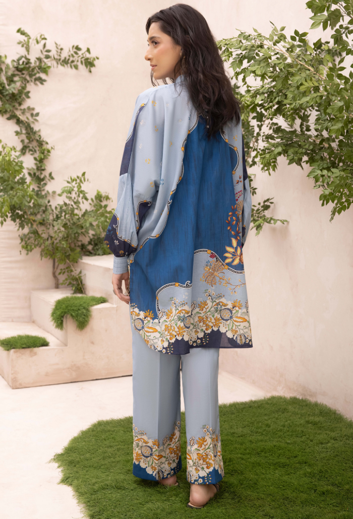 A La Mode By Humdum Unstitched 2 Piece Printed Lawn Vol-02 Collection'2024-D-03