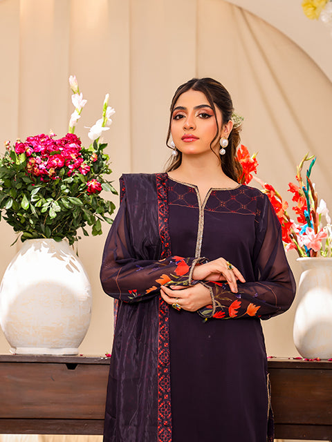Rang E Bahar By Nazmina Formals Collection'2025-Lavande Élegante (FR-775)