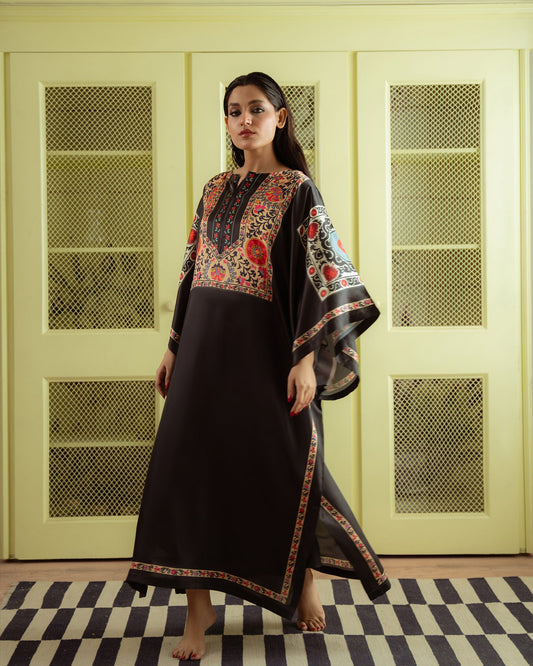 Qariney Stitched 2 Piece Silk Collection-Dilara