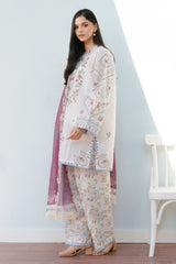 Coco By Zara Shah Jahan Unstitched 3 Piece Summer Lawn Collection'2025-02-B-Serene