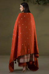 Zellbury Unstitched 3 Piece Winter Shawl Collection'2025-WUW-30241