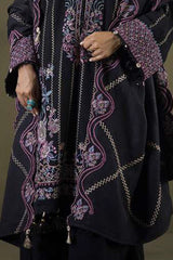 Zellbury Unstitched 3 Piece Winter Shawl Collection'2025-WUW-30244