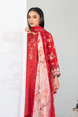 Teyana By Tawakkal Unstitched 3 Piece Emb Lawn Suit-D-3082