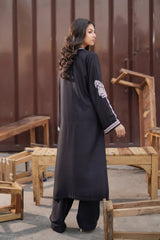 Earthen Tones By G Basics Gulmina Stitched 2 Piece Winter Suit-Elegance (2PC)