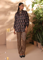 Zlooms 2 Pc Silk Formal Co-Ord Set - ZL25-C06-04