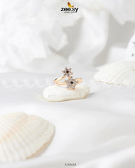 Orla Ring Golden Black 16 - Zeesy Jewellery