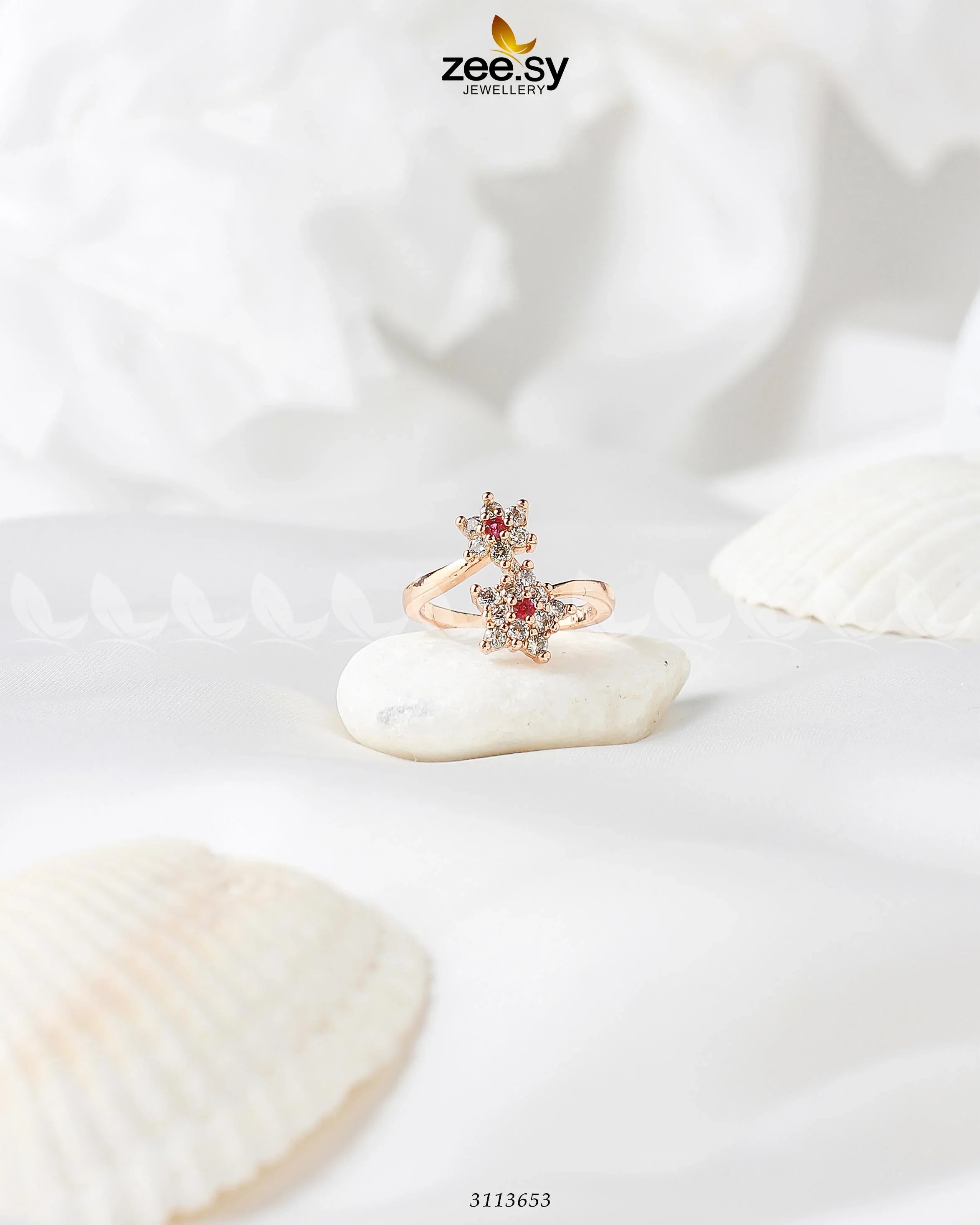 Orla Ring Fuchsia 16 - Zeesy Jewellery