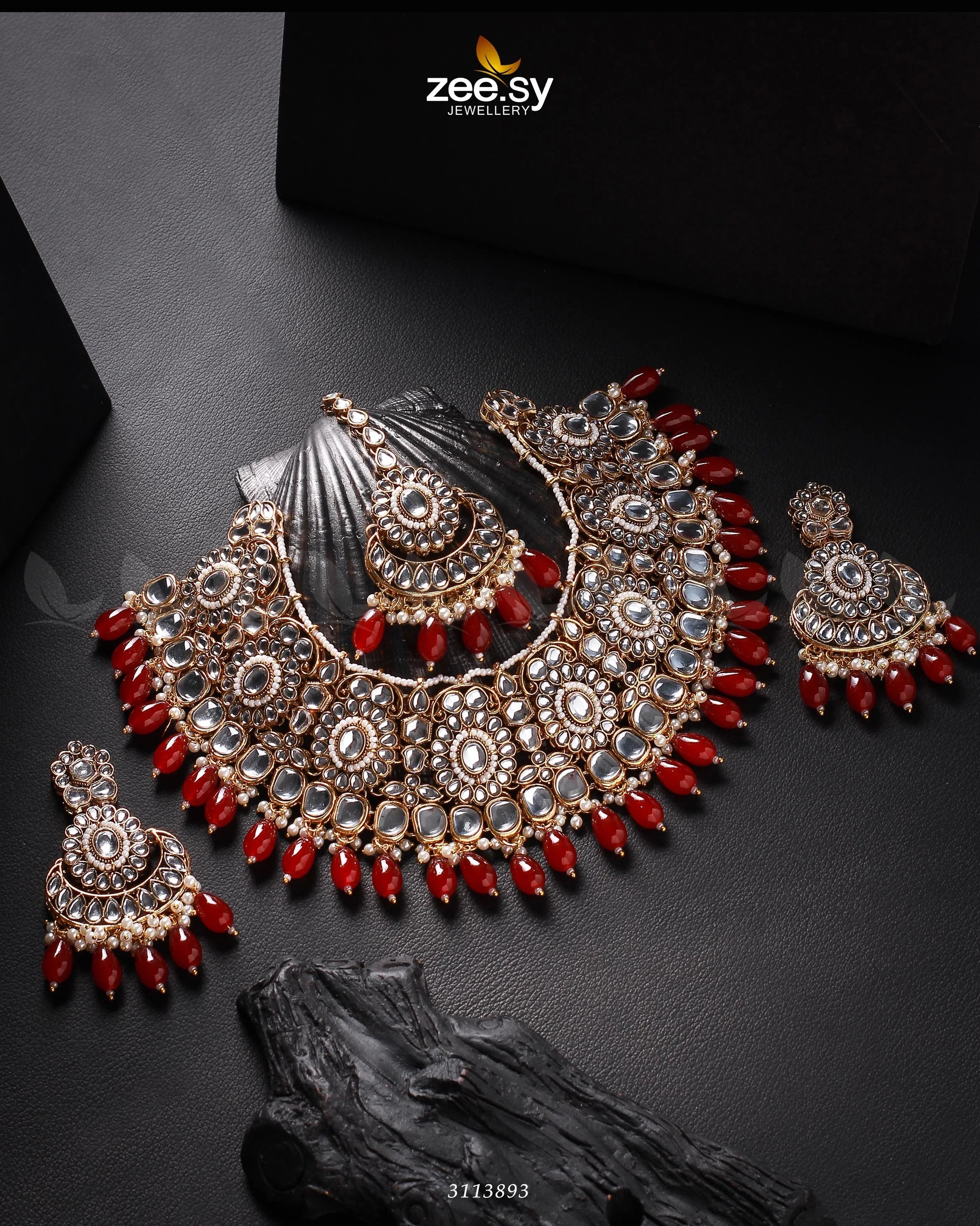 Hoor Bridal Set - Zeesy Jewellery