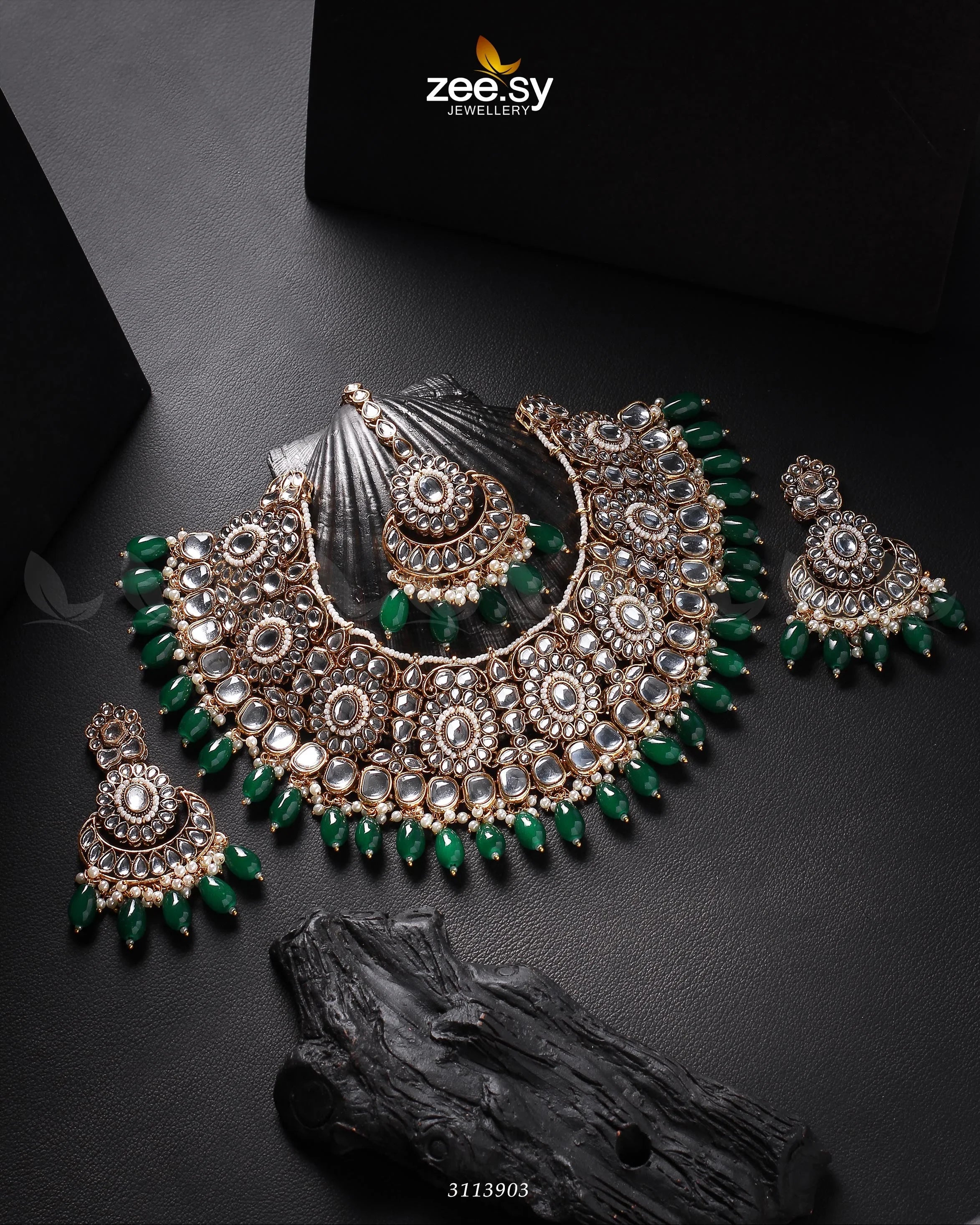 Hoor Bridal Set - Zeesy Jewellery