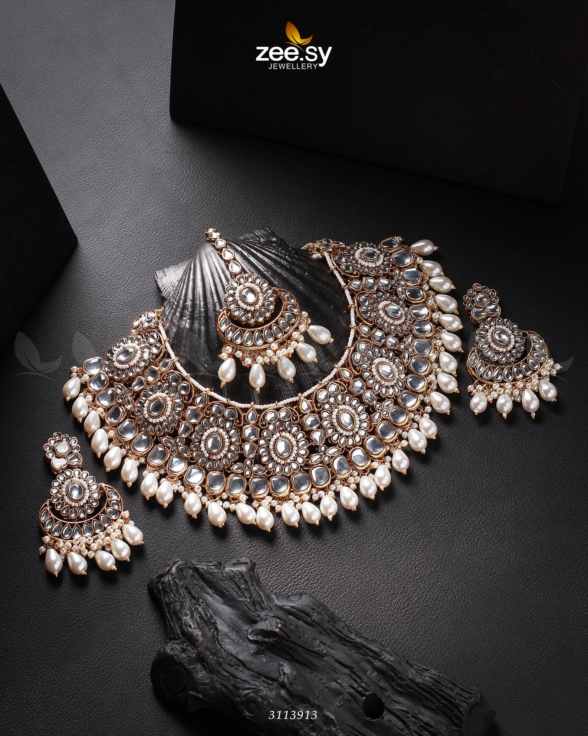 Hoor Bridal Set - Zeesy Jewellery