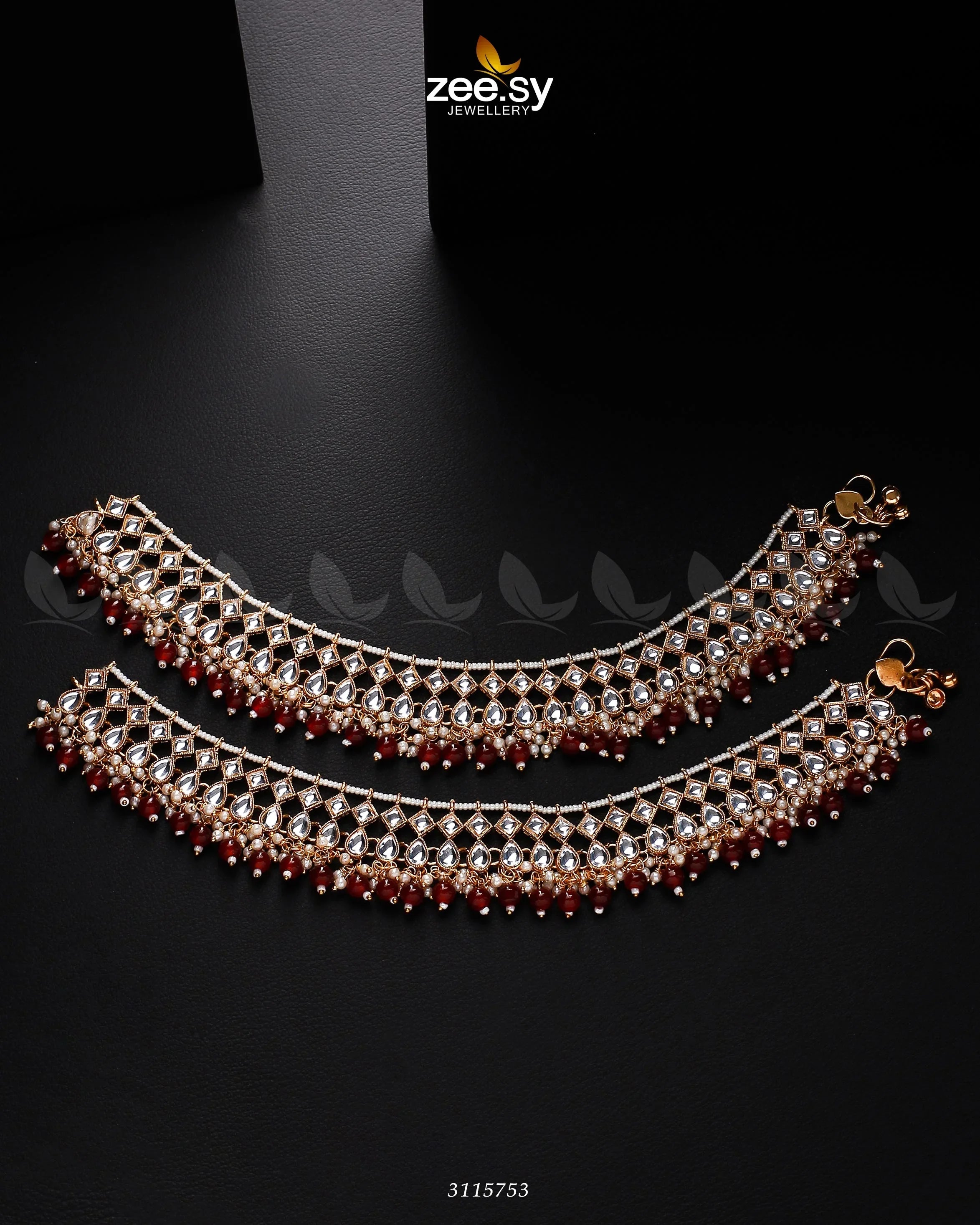 Tanzanite Anklet - Zeesy Jewellery