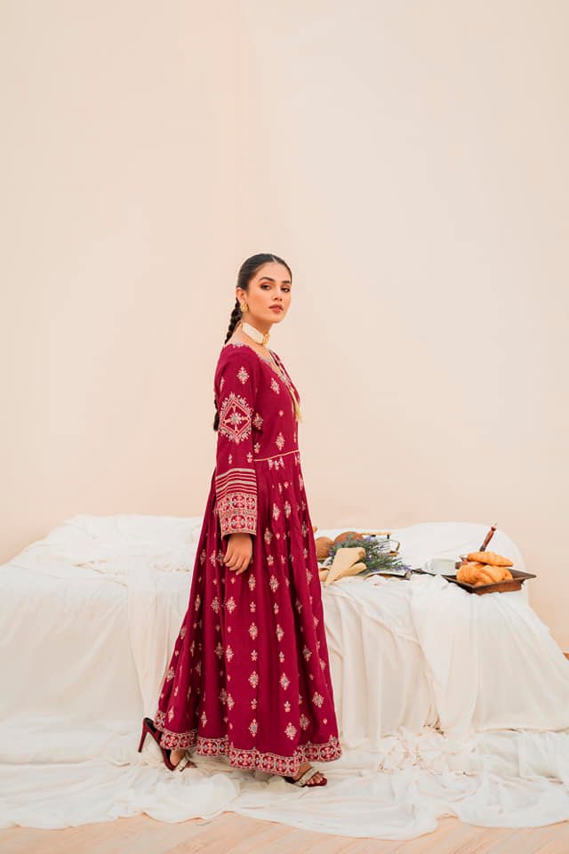 Winter Basics by Panache Apparel Stitched Collection-Rosa