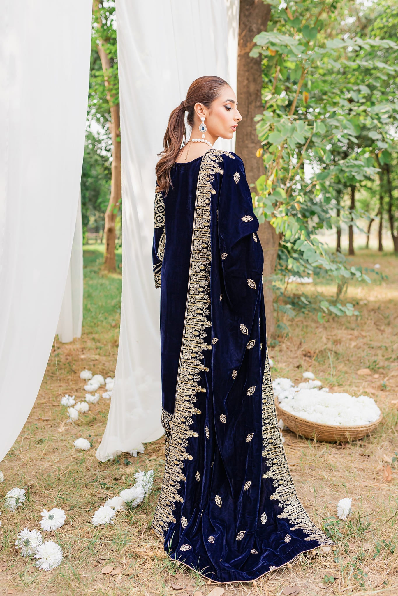 Panache Apparel Stitched Velvet Collection-Zircon