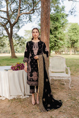 Panache Apparel Stitched Velvet Collection-Kiara