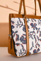 Fineur Strap Canvas Tote Fineur Ocean Leaf