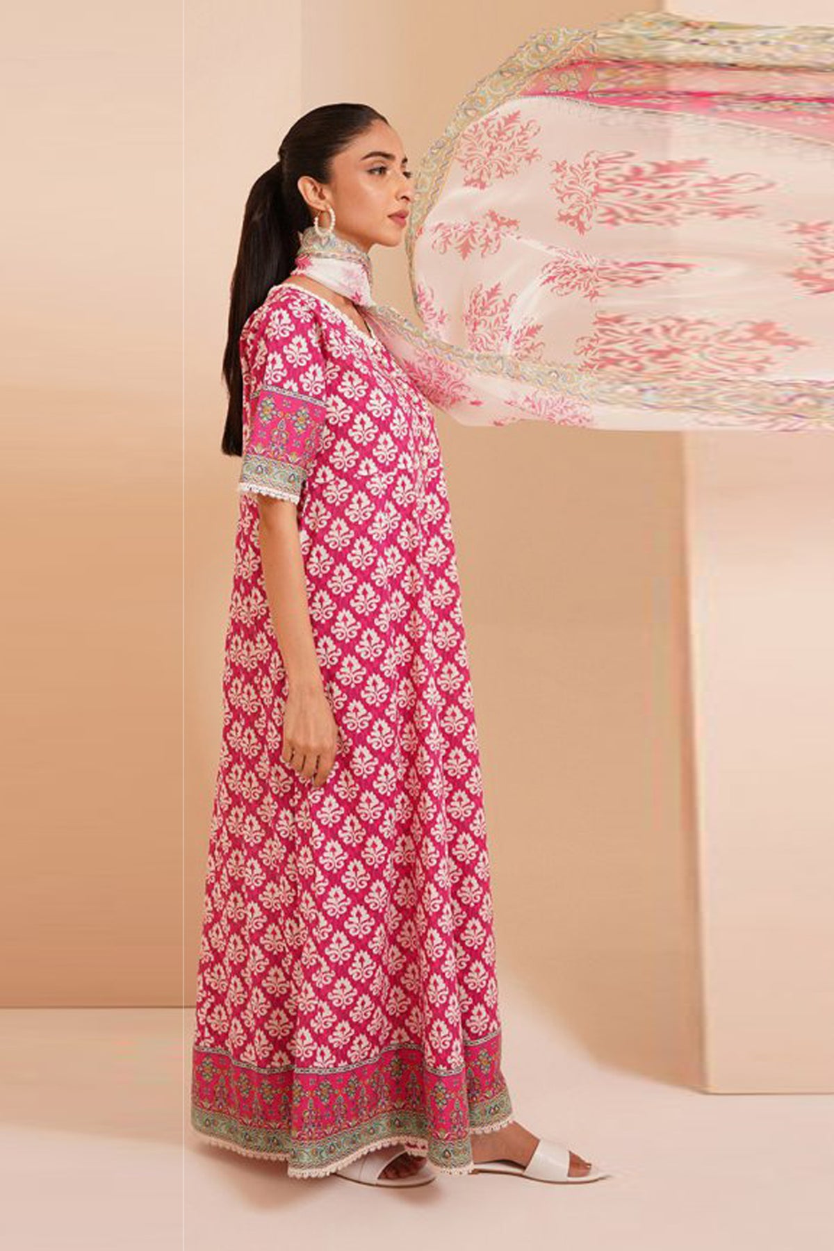 Zellbury Unstitched Printed & Emb Lawn Vol-04 Collection'2023-WU-322