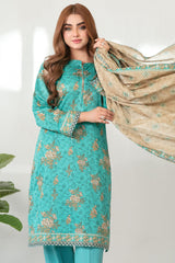 Mehza By Tawakkal Unstitched 3 Piece Rotary Lawn Vol-02 Suit-D-3237