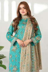 Mehza By Tawakkal Unstitched 3 Piece Rotary Lawn Vol-02 Suit-D-3237