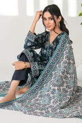 Mehza By Tawakkal Unstitched 3 Piece Rotary Lawn Vol-01 Suit-D-3241