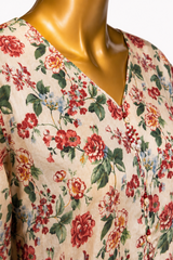 Bin Saeed Stitched 3 Piece Exclusive Printed Lawn Vol-14 Suit-LSM-3287-SKIN