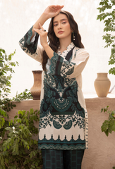 A La Mode By Humdum Unstitched 2 Piece Printed Lawn Vol-02 Collection'2024-D-06