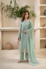 Anaya Noor By Zebtan Unstitched 3 Piece Luxury Formals Suit-AN-02