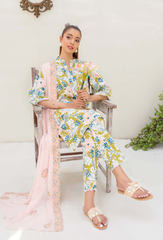 Ziva By Humdum Unstitched 3 Piece Printed Lawn Collection-D09