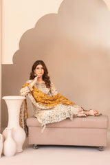 Ohana By Tawakkal Unstitched 3 Piece Emb Lawn Suit-D-3368