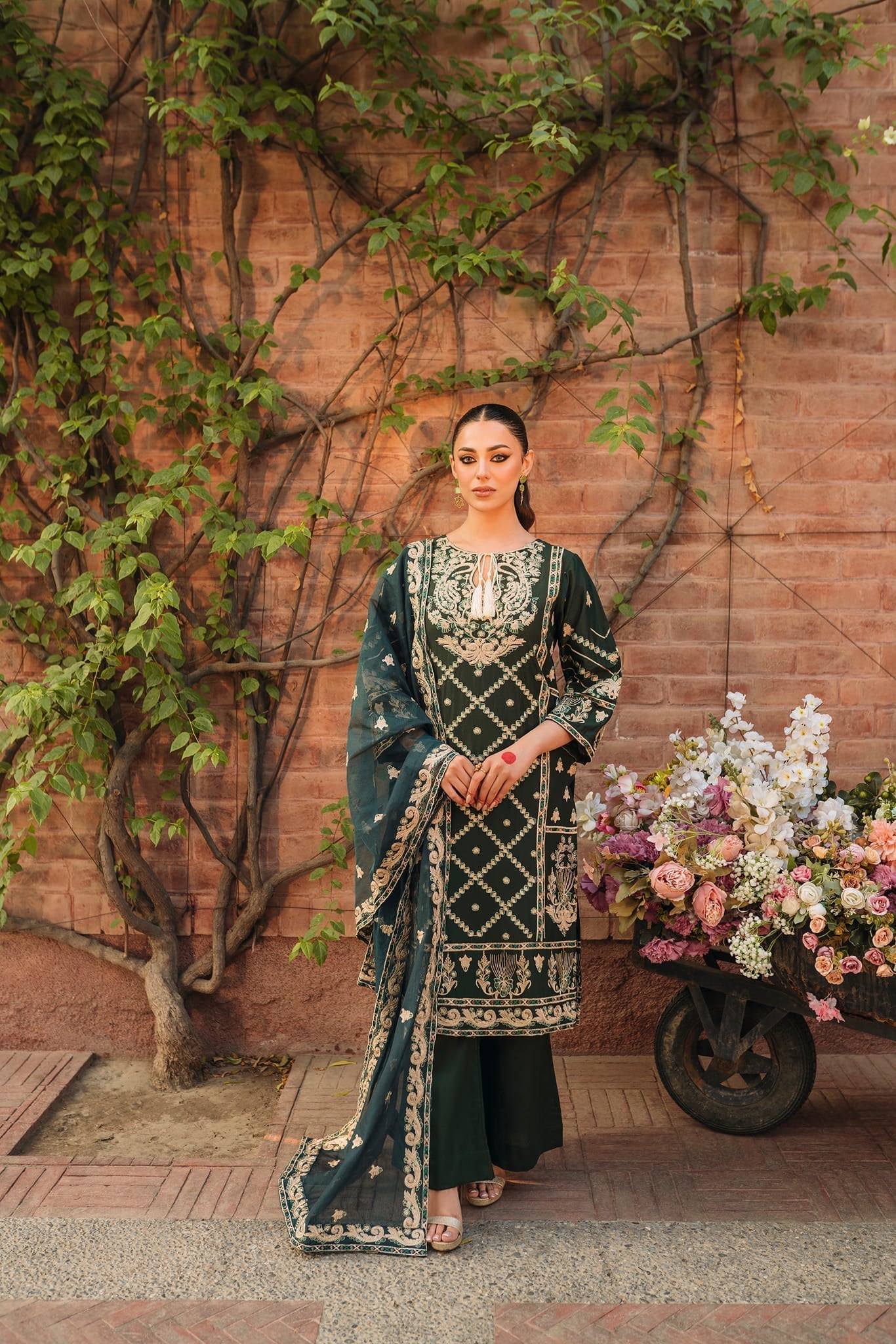 Raahi by Panache Apparel Stitched Collection-Gul