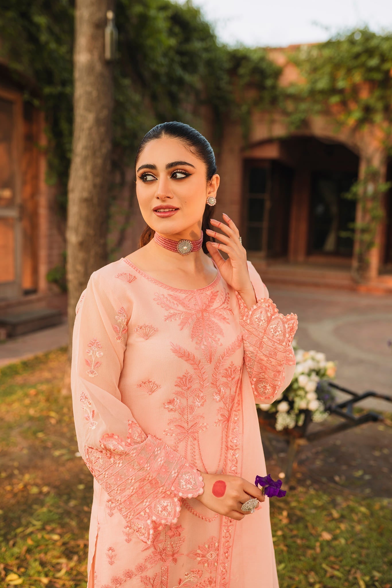 Panache Apparel Stitched Shirt Collection-Resham