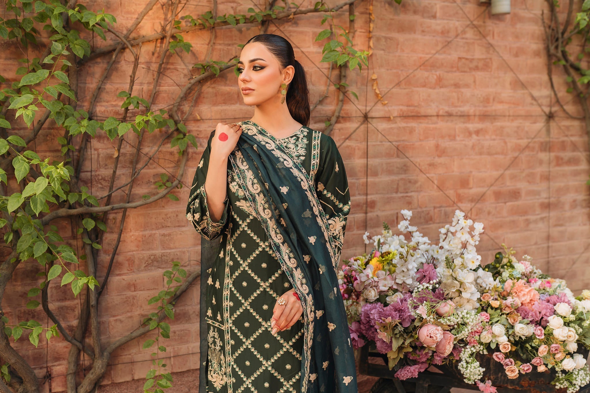 Raahi by Panache Apparel Stitched Collection-Gul