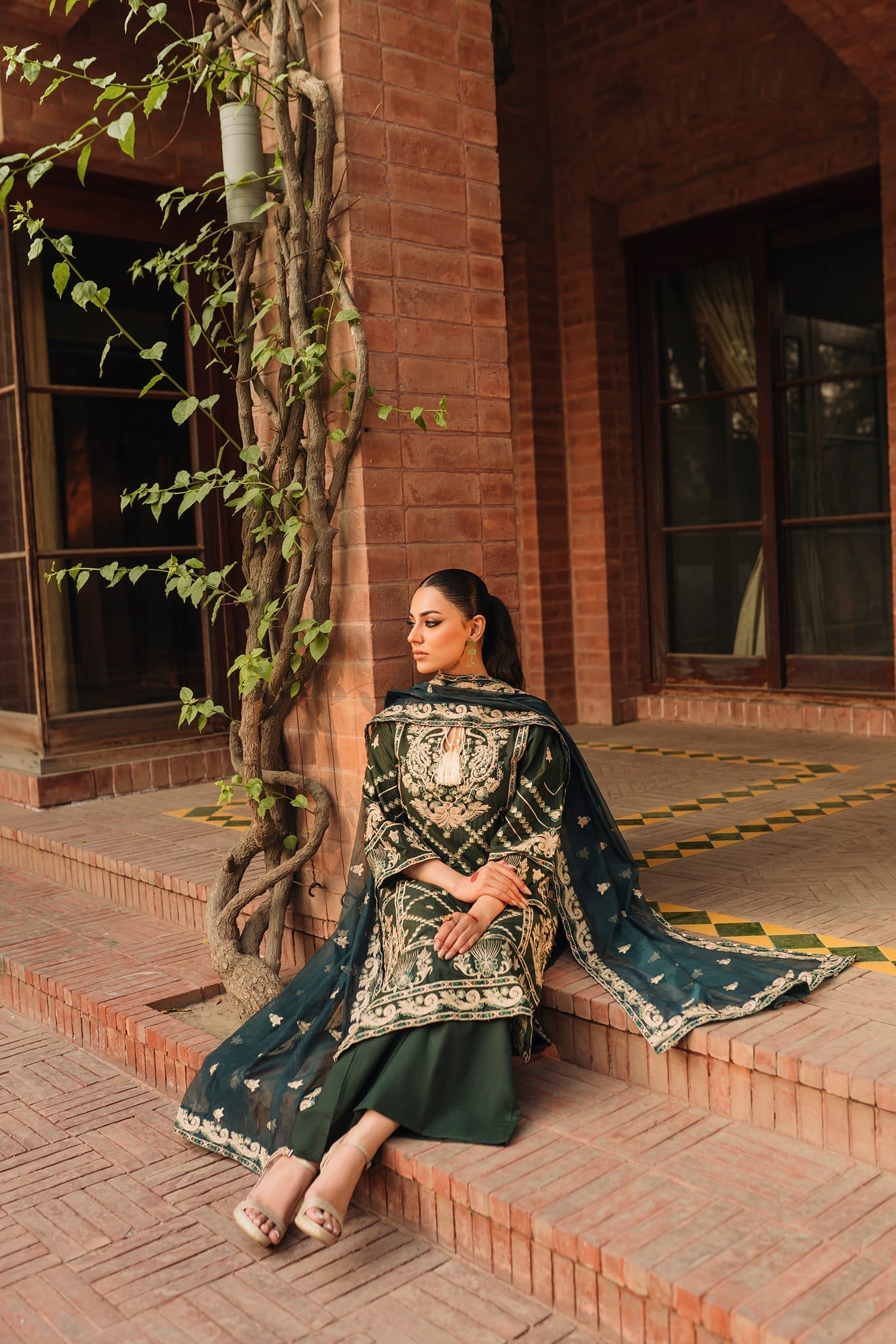 Raahi by Panache Apparel Stitched Collection-Gul