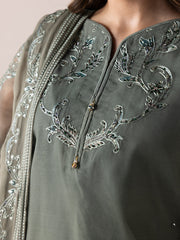 AURAPRET By Zebtan Stitched 3 Piece Luxury Formals Collection'2026-Aurapret-06 | 3 Piece Embroidered Organza Suit