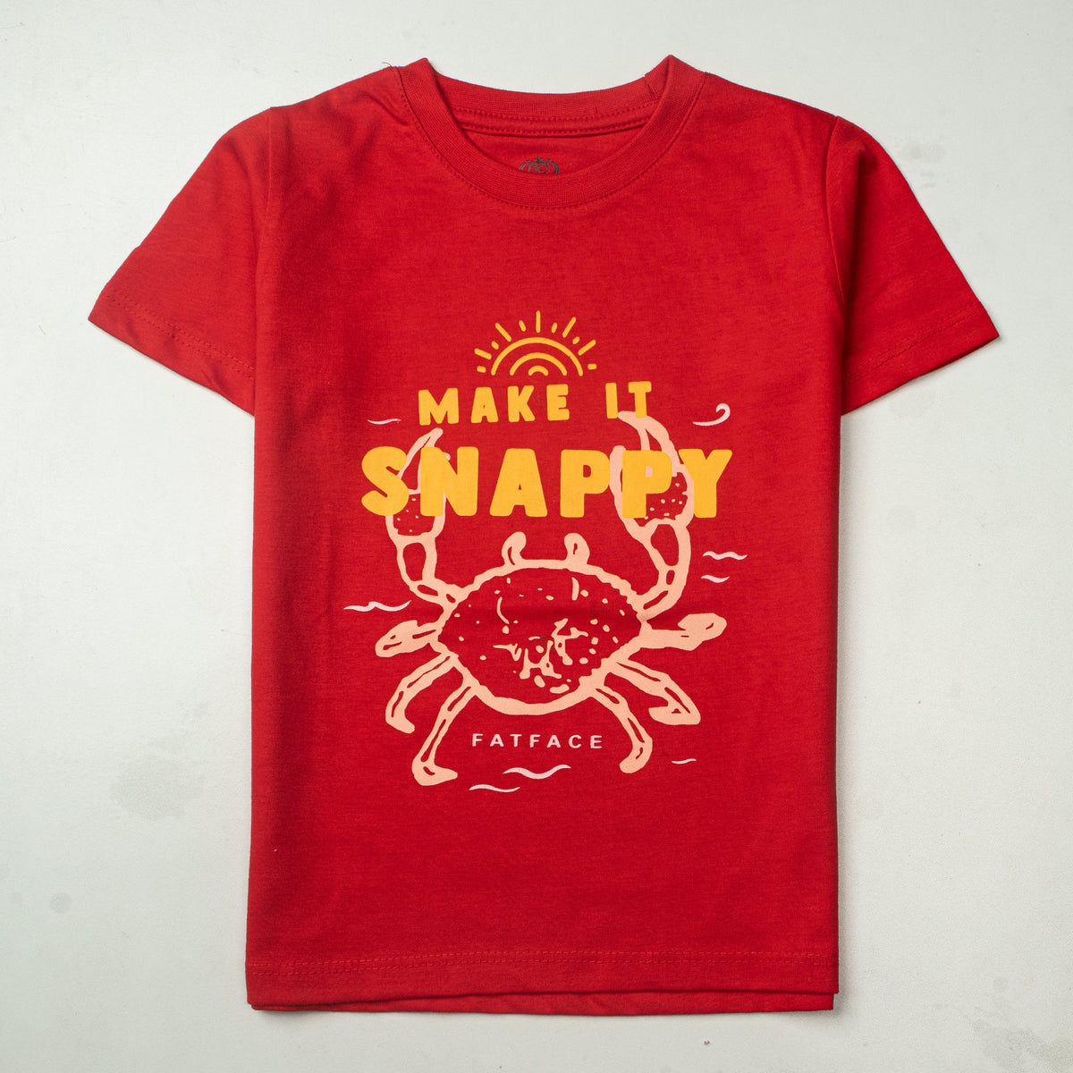 Kjunction Boys Half Sleeves-Printed T-Shirt (Snappy)