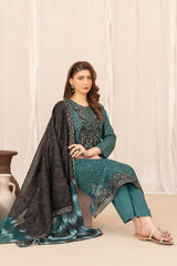 Saniyah by Tawakkal Unstitched 3 Piece Emb Lawn Suit-D-3427