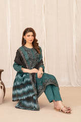 Saniyah by Tawakkal Unstitched 3 Piece Emb Lawn Suit-D-3427