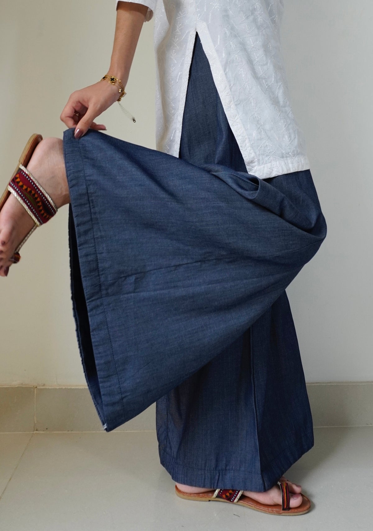 Deck Up Classic Flared Ijaar - Denim