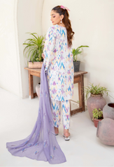 Ziva By Humdum Unstitched 3 Piece Printed Lawn Collection-D04