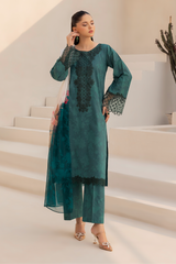 Daastan Edit 01 By Esra Stitched 3 Piece Emb Lawn Collection-DT-25-01