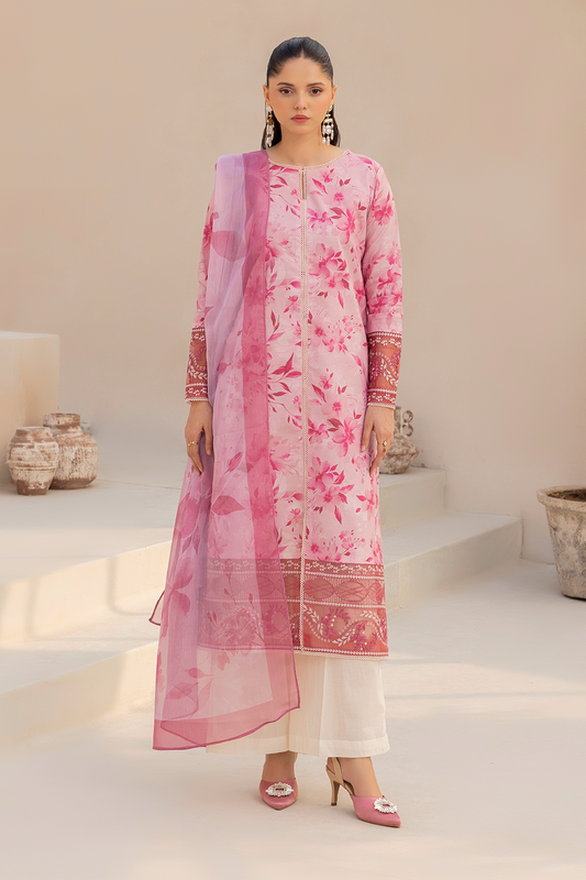 Daastan Edit 01 By Esra Stitched 3 Piece Emb Lawn Collection-DT-25-04