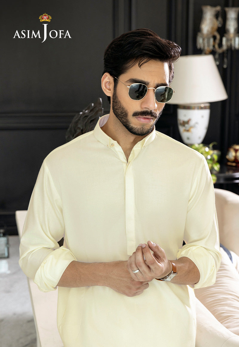 Asim Jofa  Men Unstitched Vol2  Ajmwu-08 Unstitched 2Pc
