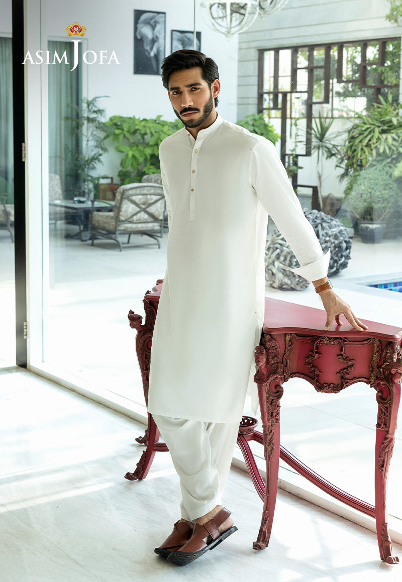 Asim Jofa  Men Unstitched Vol2  Ajmwu-07 Unstitched 2Pc