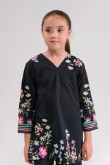 Dhaga Stitched 2 Piece Summer Collection'2025-Floral Nocturne